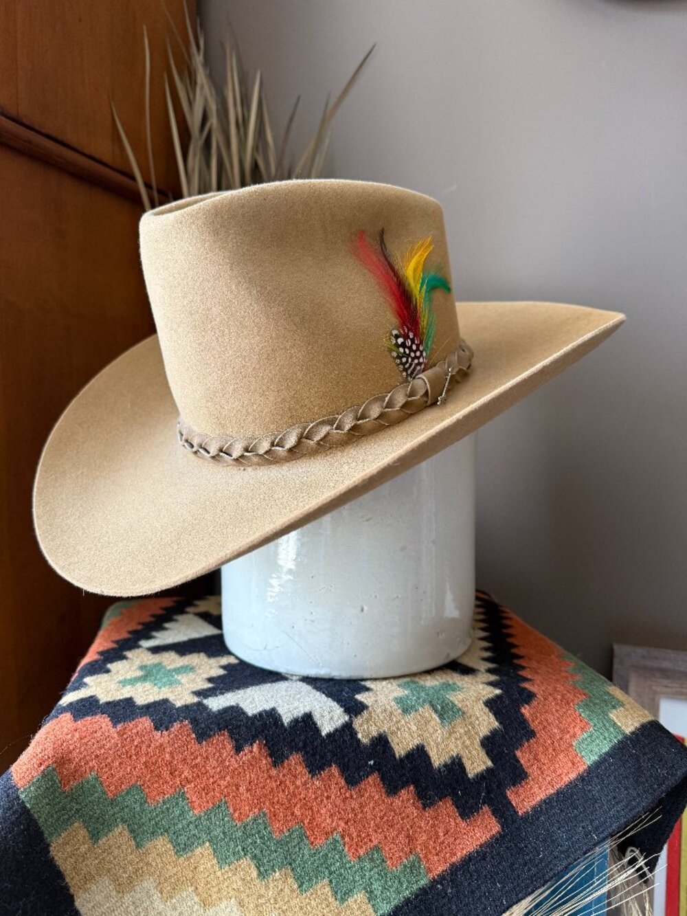 John B. Stetson Cowboy Hat Size 7